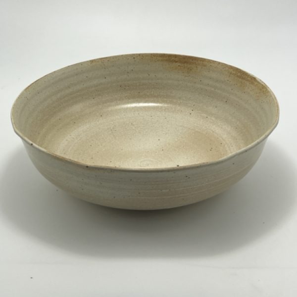 White Serving Bowl